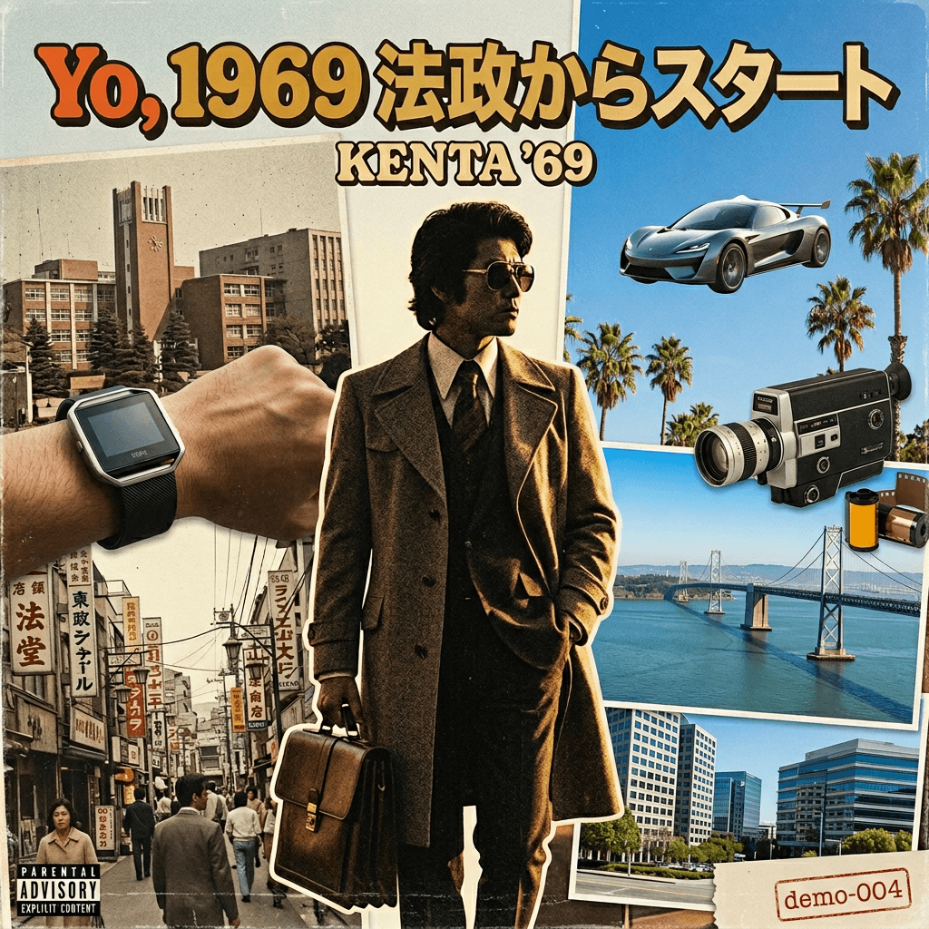Yo, 1969 法政からスタート